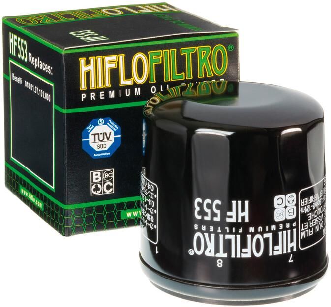 Hiflofiltro oliefilter oliefilter hf 553