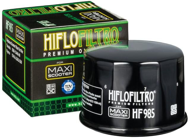 Hiflofiltro oliefilter oliefilter hf 985
