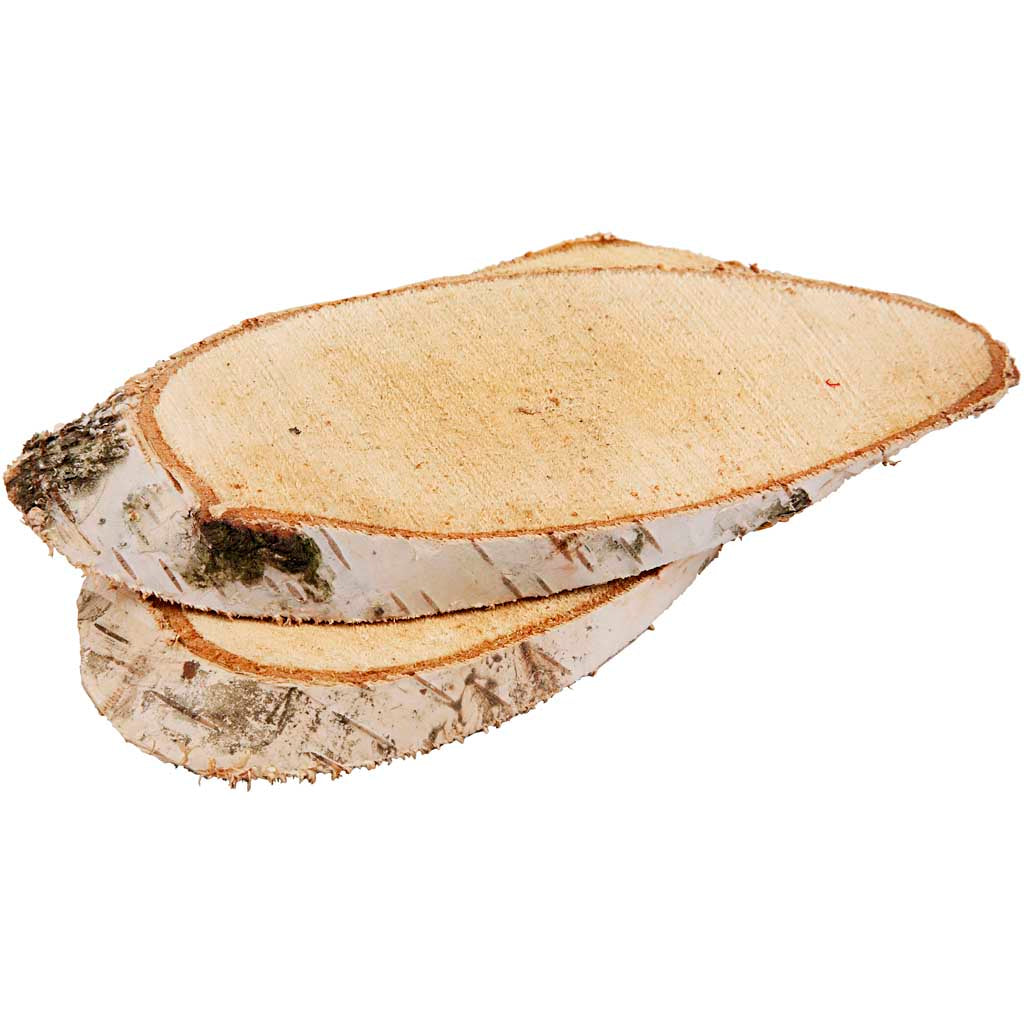 Creativ company houten schijven, dikte 15 mm, ca. 9x15 cm, 7 stuks 1 doos