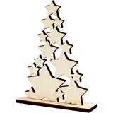 Houten Kerstboom