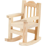 Creativ company schommelstoel, h: 8,8 cm, d: 6,7 cm, b: 5,5 cm, 1 stuk