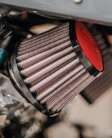 Dna sport luchtfilter leather top sport air filter 100 x 75mm red