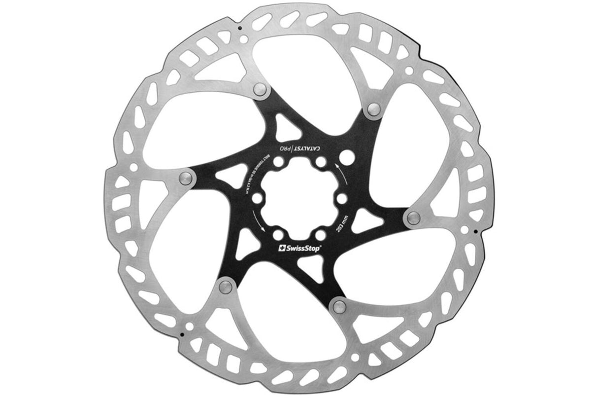 Swissstop - remschijf catalyst pro 6 bolt 203mm