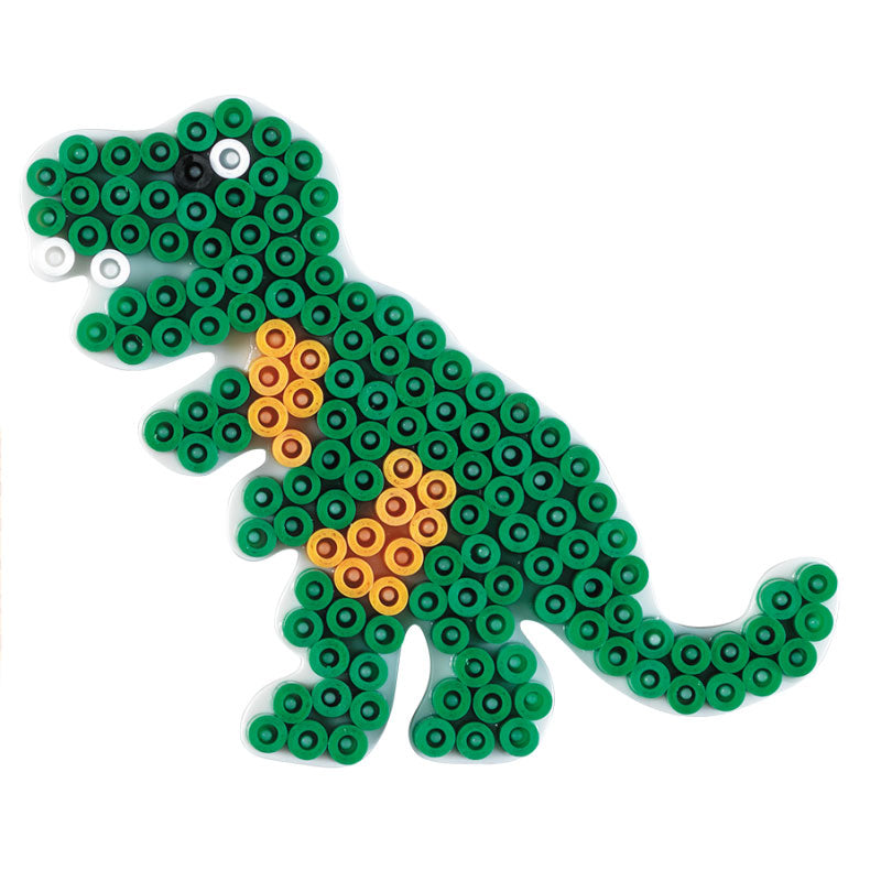 Hama strijkkralenbordje - dino