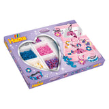 Hama strijkkralen 2400 stuks sieradenset paars