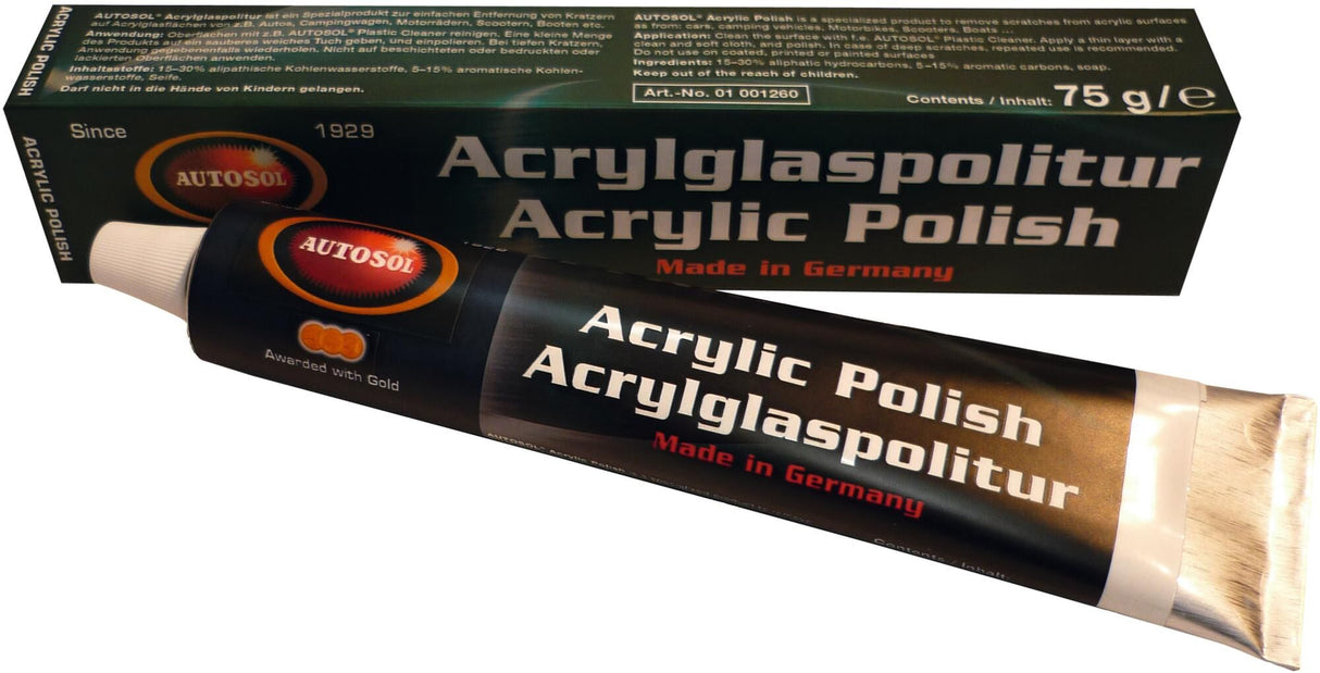 Autosol polish acrylic glass polish auto 75 ml