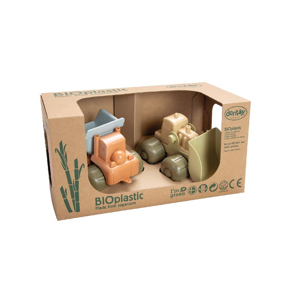 Dantoy bioplastic constructie auto 2in1