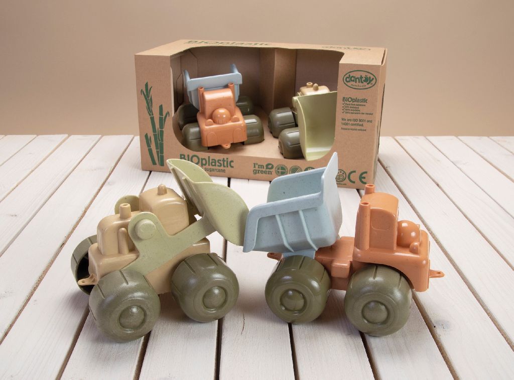 Dantoy bioplastic constructie auto 2in1