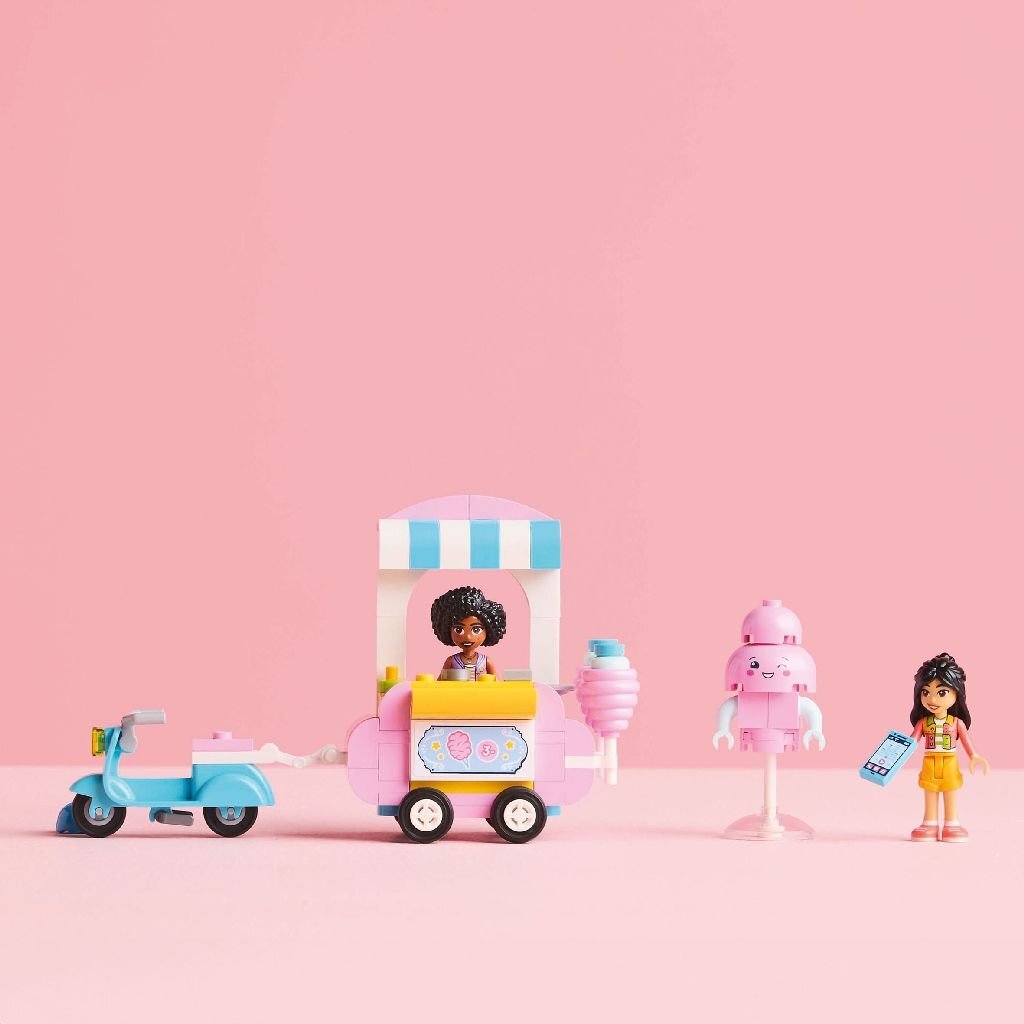 Lego friends 42643 suikerspinkraam en scooter