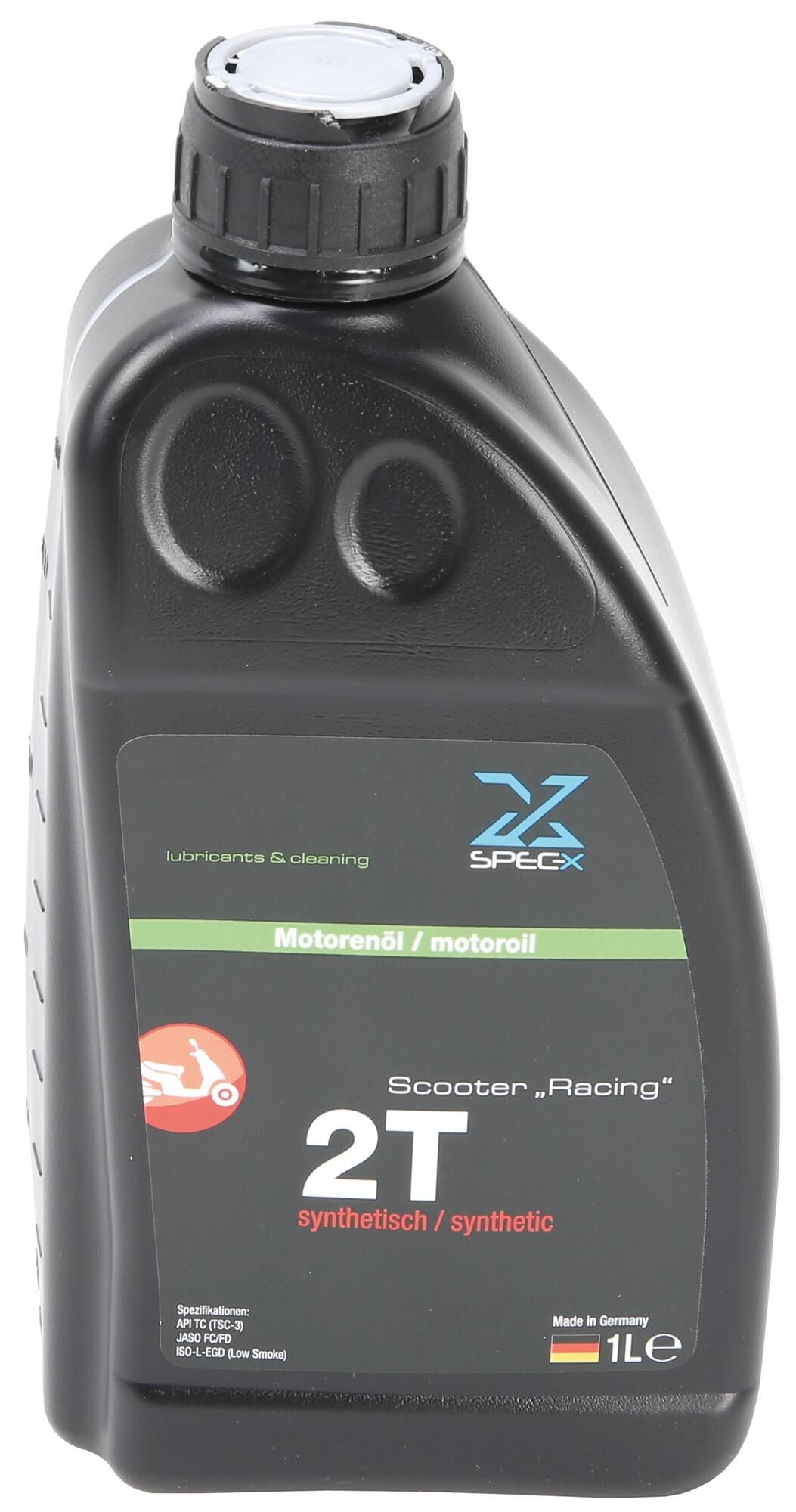 Spec-x motorolie scooter 2t racing motor oil 2t racing 1l scooter
