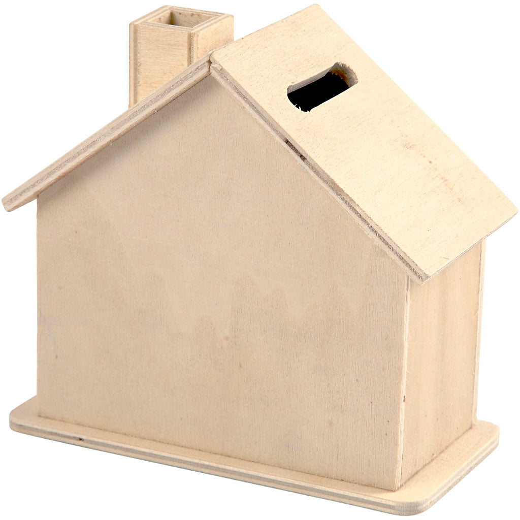 Houten Spaarpot Huis