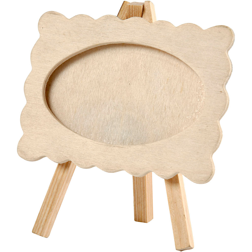 Creativ company lijst op ezel, afm 13,2x11,5 cm, dikte 18 mm, 1 stuk