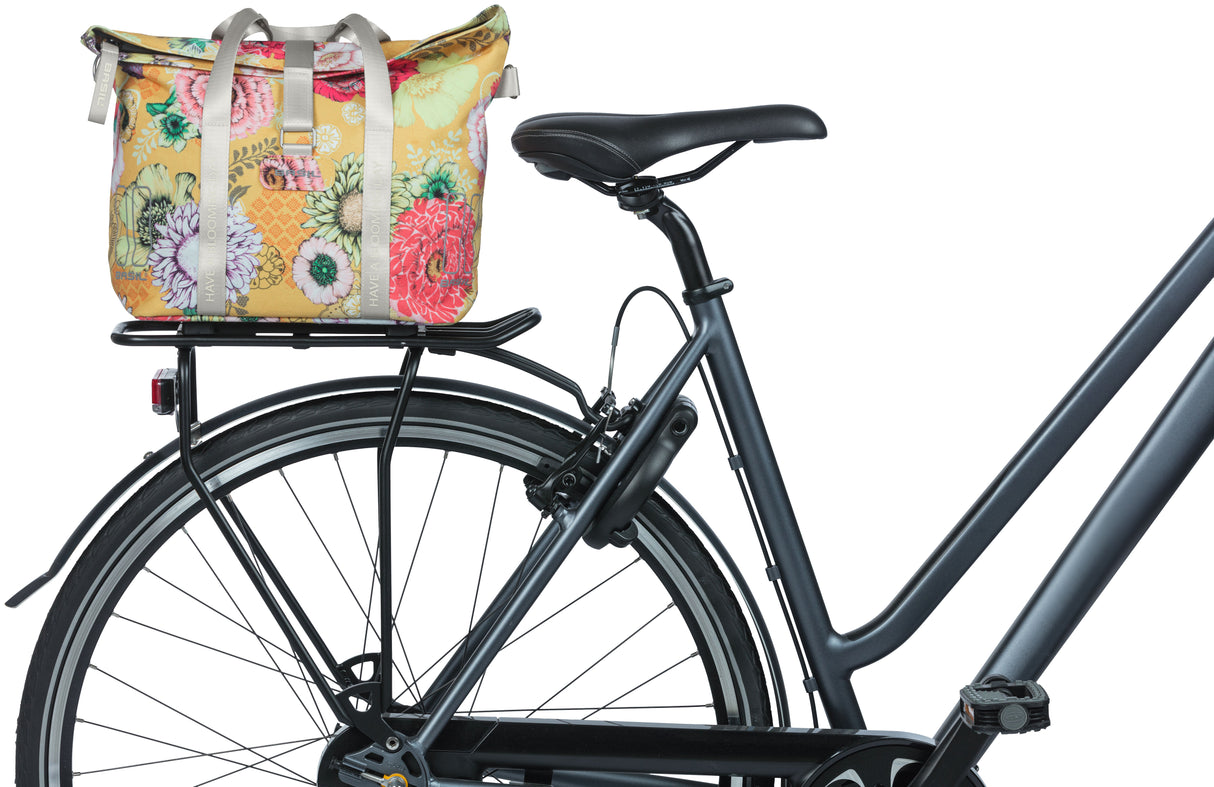 Basil Bloom Field fietshandtas - duurzaam, compact, geel