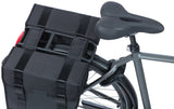 Basil Tour dubbele fietstas - 28L - zwart
