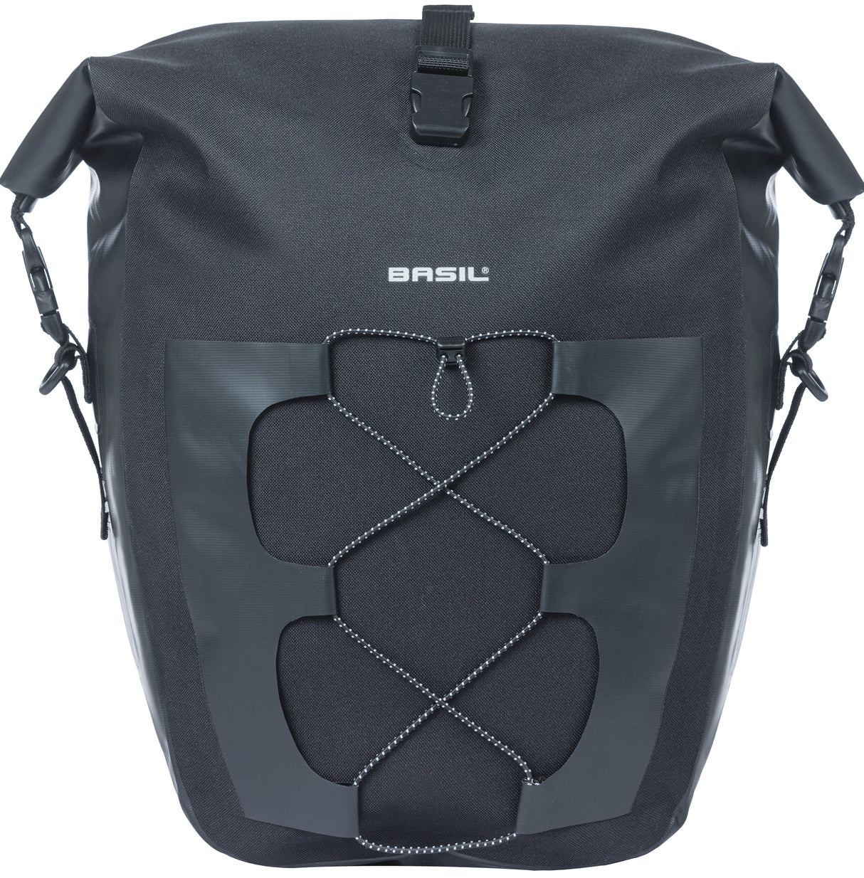 Basil Navigator Waterproof enkele fietstas, zwart