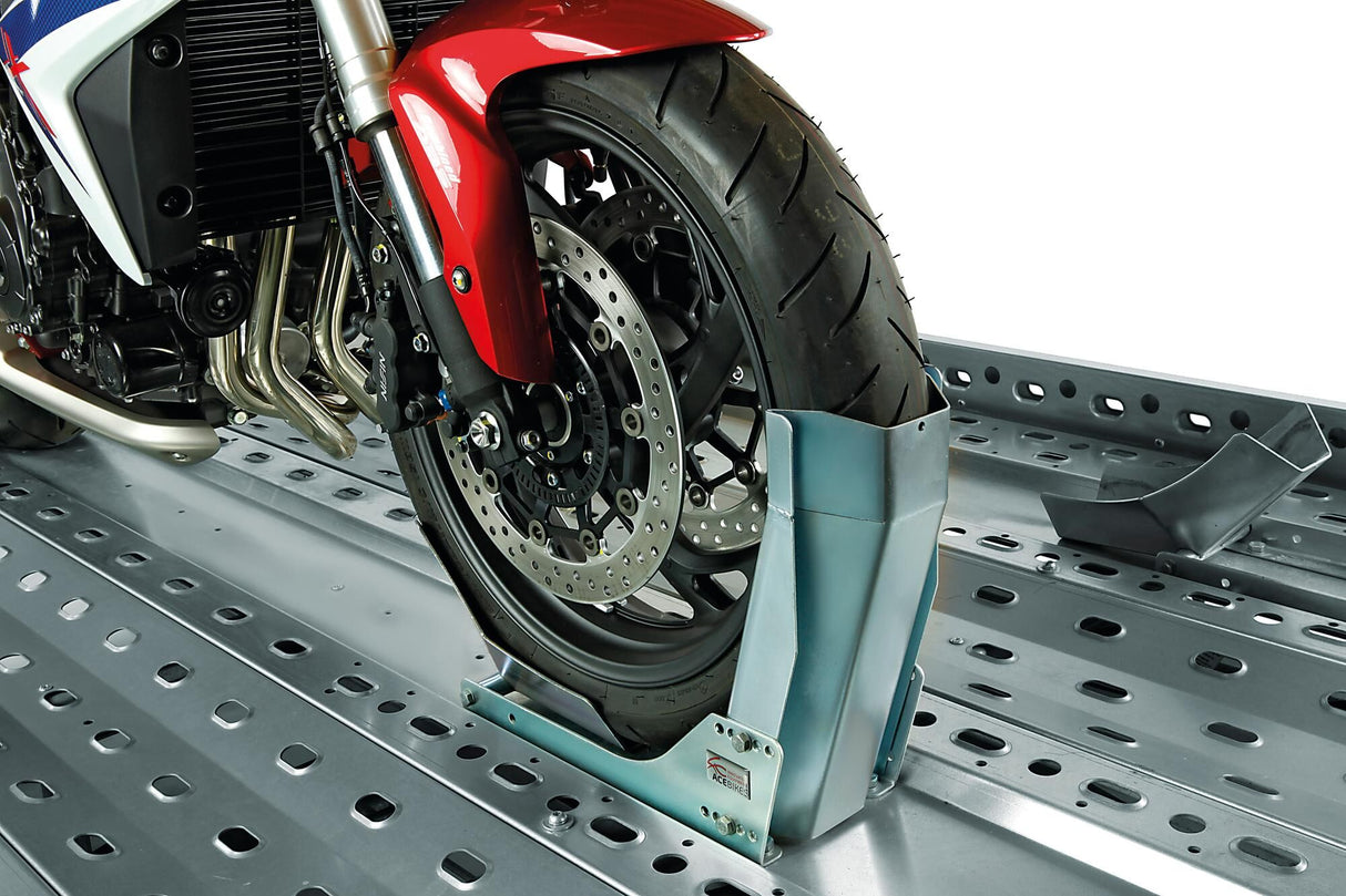 Ace bikes voorwiel-motorsteun "steadystand" motorcycle stand acebikes mod. 152 steady state