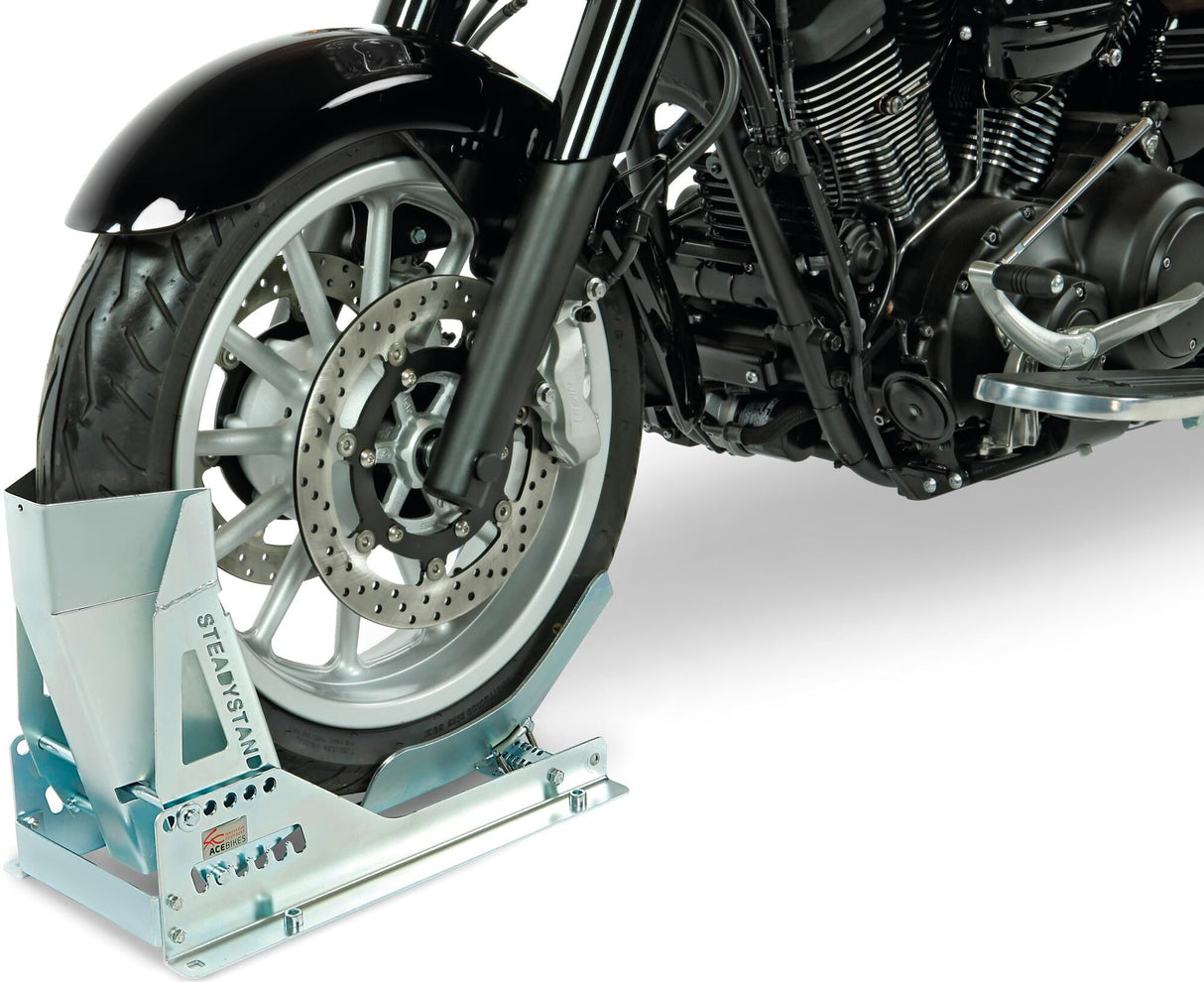 Ace bikes voorwiel-motorsteun "steadystand" motorcycle stand acebikes mod. 181 steady state