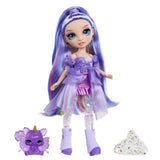 Regenboog hoge regenboog glinstert met slijm modepop violet (paars)