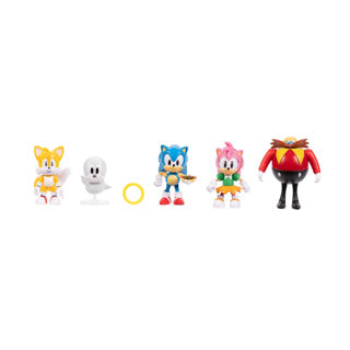 Sonic figuur 6,5 cm wave 19 assorti