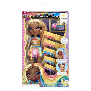Mga entertainment rainbow high modepop met haarkrijt - meline goud