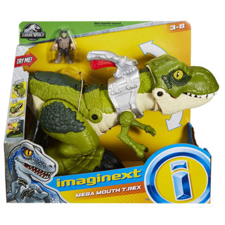 Mattel jurassic world megamouth t-rex