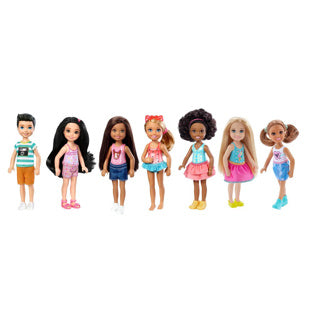 Barbie family chelsea 6 assorti