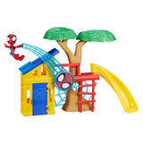 Spidey and friends playground scene playset