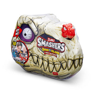 Zuru smashers dino island t-rex battle playset