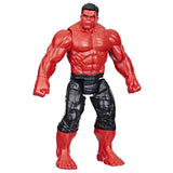 Marvel avengers titan captain movie deluxe red hulk 30 cm