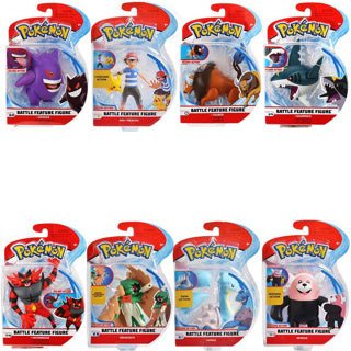 Pokémon battle feature figure assorti