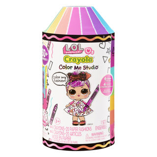L.o.l. surprise loves crayola color me studio asst