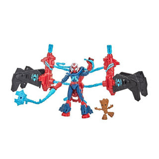 Hasbro spiderman bend n flex space mission flex jet