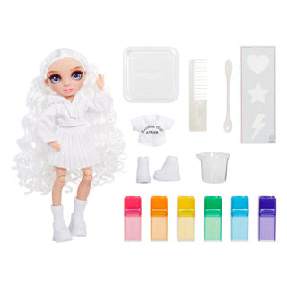 Mga entertainment rainbow high watercolor create-modepop - paarse ogen