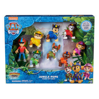 Spinmaster paw patrol jungle pups figuren 8-delig