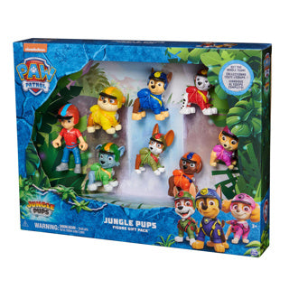 Spinmaster paw patrol jungle pups figuren 8-delig