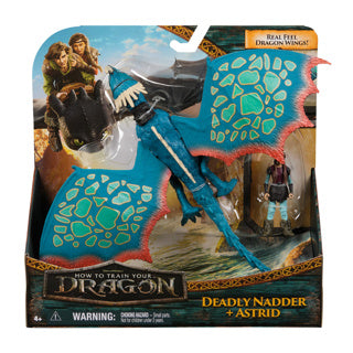 How to train your dragon dragon and viking nadder astrid