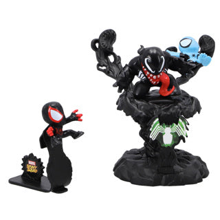 Hasbro marvel stunt squad speelset venom vs miles morales middel assorti