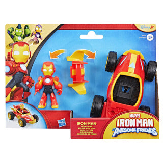 Ironman and friends vehicle figure assorti