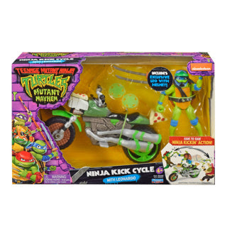 Hoppe ninja turtles movie voertuig met figuren assorti