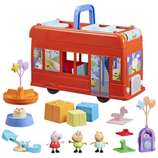 Peppa pig 2 in 1 party bus