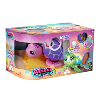 Silverlit rescue turtle pink speelfiguur