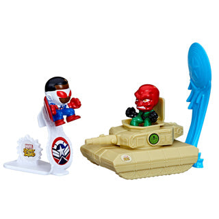 Marvel stunt squad speelset klein assorti