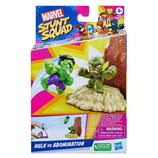 Marvel stunt squad speelset klein assorti