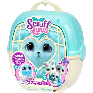 Scruff a luvs knuffel pet single blauw