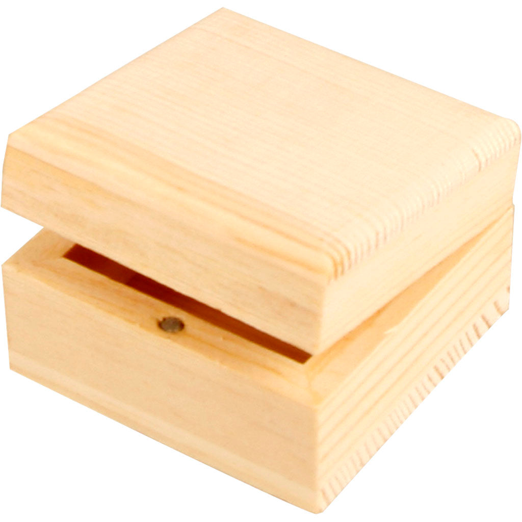 Creativ company sieradendoos, afm 6x6x3,5 cm, 1 stuk