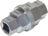 Bikeservice steeksleutel inzetstuk stkschlein wheel axle bst 6knt 17 19 22 24mm