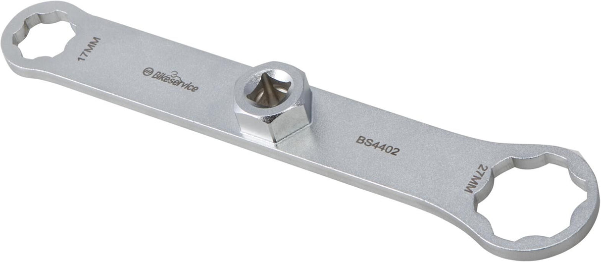 Bikeservice sleutel voor voorvorkkappen schl fork cap bst 17x27mm 6knt