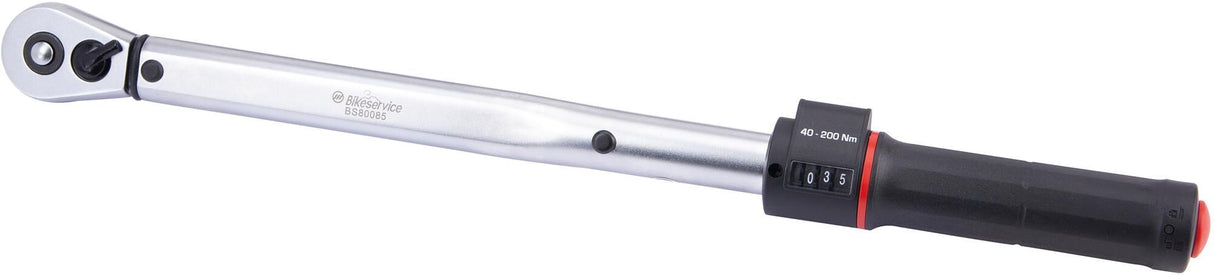 Bikeservice draaimomentsleutel torque wrench 1 2 40-200nm rotation