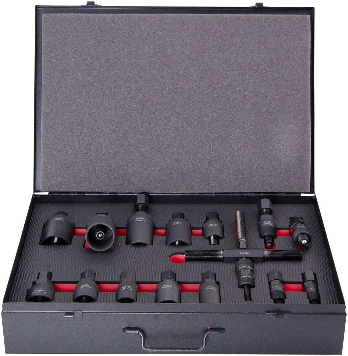 Bikeservice trekker-set polrad remover set flywheels bst universal 15pcs