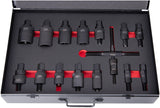 Bikeservice trekker-set polrad remover set flywheels bst universal 15pcs